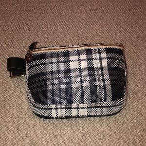 NWT plaid Clare Vivier fanny belt